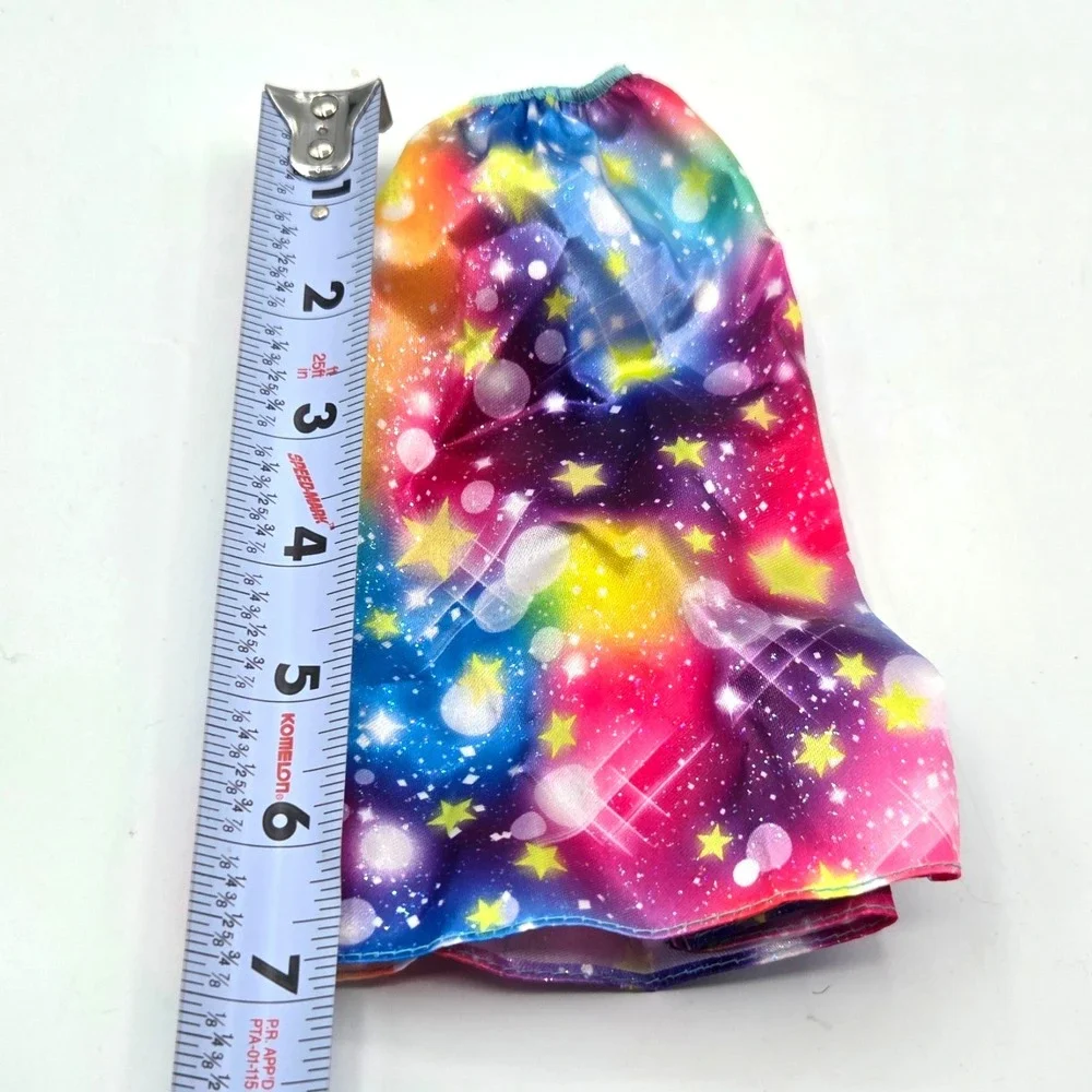 BARBIE Rainbow Galaxy Skirt RAINBOWS CLOUDS STARS FANTASY FASHION STYLE